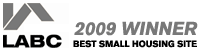 LABC 2009 Winner - Best Small Housing Site